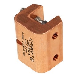Universal beam grounding clamp for #6 AWG - 500 kcmil (16 - 240mm) wire size.
