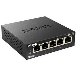 Ethernet Switch, 5 and 8-Port Gigabit, Unmanaged, 10 Gbps Switching Capacity, 54 Volt AC/DC, 3.1 (AC), 1.85 (DC) Watt, 3.93&quot; Width x 3.86&quot; Depth x 1.1&quot; Height