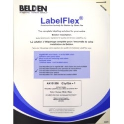 Label Pack For Cable Label, Print Area 0.98X0.78, 24 Per Sheet, 25 Sheets Per Pack