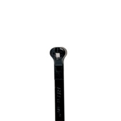Cable Tie, Black Polyamide (Nylon 6.6) for Temperatures up to 105º C (220 F), Weather and Ultraviolet Resistant for Indoor and Outdoor Applications