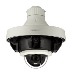 Network Vandal Outdoor Multi-sensor Multi-directional Camera, (2MP/5MP x 4 Sensors Sold Separately) 8MP 20MP (2MP @ 60fps Or 5MP @30fps) Fixed Focal Lens Modules + 2MP 32x Optical Zoom PTZ