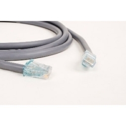 Copper Cable Assembly, 4 FT, GigaSPEED X10D 360GS10E, RJ45-RJ45, 4-Pair 23 AWG Solid, CAT 6A, T568B, Grey Jacket