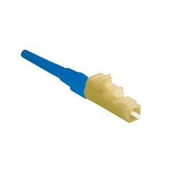 LC Simplex Connector, OptiCam OS1/OS2 9/125µm Single-mode Fiber, Blue Boot, For 900µm Tight-buffered Fiber Installation, Pack of 100