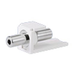 Stereo Coupler, Mini-Com, 3.5mm, White