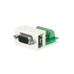 D-Sub Connector, 15 Pin HD, Electric Ivory