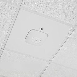 Locking Suspended Ceiling Tile Access Point Mount For Cisco APs, Tegular Style Flange