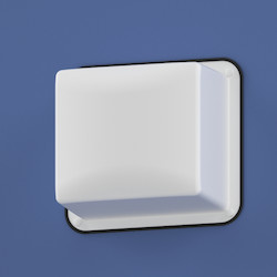 Universal Wifi Access Point & Antenna Vanity Cover, White