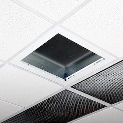 Locking Suspended Ceiling Tile Access Point Enclosure, 18.5 x 18.5 x 3 in. Back Box, No Door, Pairs with 38-47 Series Doors