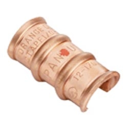 Copper Compression CTAPs, Thin Wall, #6, #4 AWG Run, #12, #6 AWG Tap, Pack of 100