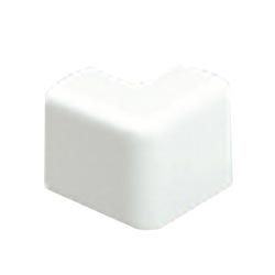 LDPH10 Power Rated Outside Corner Fitting, Electric Ivory, Pack of 10
