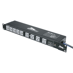 Multi-Mount Rackmount Power, 18 Outlet, 15A, 2-Stage Surge