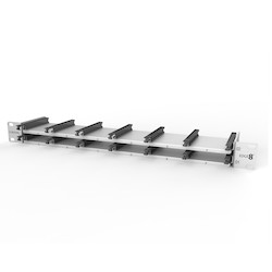 EDGE8 Housing, FXMounting Bracket accommodates up to 12 EDGE8 modules and/or panels within a 1U space