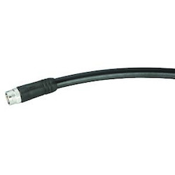 Flexible low loss communications coax cable, black PE jacket, outdoor, 50 OHM
