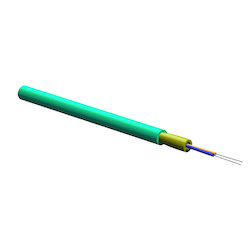 MIC Tight-Buffered Cable, Plenum, 2 fiber, 50 µm multimode (OM3)