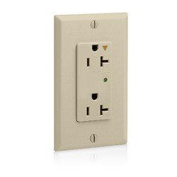 20A DUP DECORA SURGE          PROTECTIVE RECEPTACLE - IVORY
