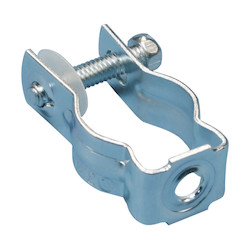 PIPE CLAMP, BOLT CLOSE PIPE CLAMP W/ 3/8&quot; HOLE