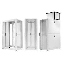 GF-Series GlobalFrame; Gen 2 Cabinet; 23.6&quot; W (600 mm) x 31.5&quot; D (800 mm) x 45U; Side Panels; Standard Top/Standard Pallet; Perforated Metal Front Dr; Single-Point Swing Latch; Double Perforated Metal Rear Dr; Two-Point Swing Latch; Black; 6-Slide
