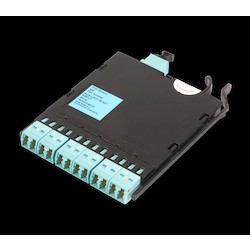 EDGE Module12 F, LC Duplex to MTP Connector, 50 um multimode (OM3)