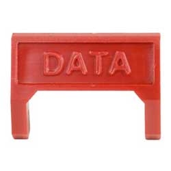 M60 Data Information Outlet Icon Insert, yellow