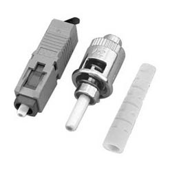 SC connector for 50/125 and 62.5/125 multimode fibre adhesive 0.9/3.0 mm jacket hot melt