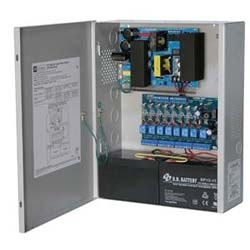 Access Power Controller w/ Power Supply/Charger, 8 Fused Relay Outputs, 24VDC @ 10A, FAI, 115VAC, BC400 Enclosure