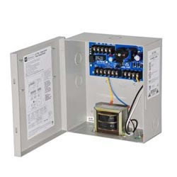 Access Control Power Supply Charger, 2 PTC Class 2 Outputs, 12/24VDC @ 1.75A, 115VA, BC100 Enclosure
