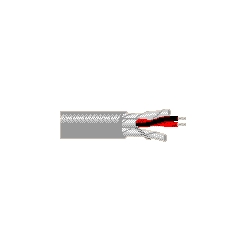 Multi-Conductor - Shielded Twisted Pair Cable 3 Shield PR 22 AWG PP PVC Chrome