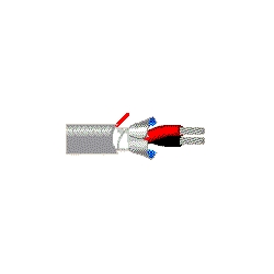 Multi-Conductor - Water-Blocked for Use in Underground Ducts - 2 Cond Cabled 2 18 AWG PVC FS PVC Gray