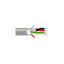 Multi-Conductor - Water-Blocked for Indoor/Outdoor Use 1 FS PR + 2 22 AWG S-R PVC PVC Gray