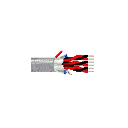 Multi-Conductor - 300V Power-Limited Tray Cable 3-Pair 22 AWG PVC FS PVC Chrome