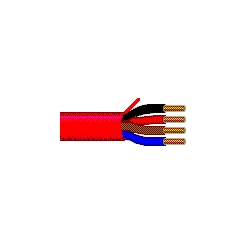 Multi-Conductor - Commercial Applications 4 16 AWG PP FRPVC Red