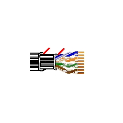 Multi-Conductor - Category 6 DataTuff Twisted Pair Cable 4-Pair 23 AWG PP PVC PVC Black