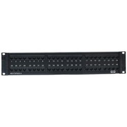 P-PANEL, CAT5E, 48 PORT, UNI, NO BAR