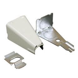 Steel combo connector Ivory