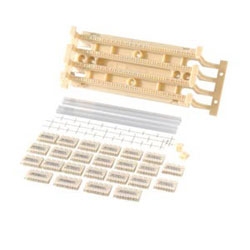 100-pair 110 Field Termination Block Kit with 110C4s