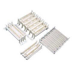 100 pair, block with 110 terminations with legs Cat 5E field terminated 270 mm X 91 mm X 83 mm (10.72 inch X 3.59 inch X 3.25 inch)