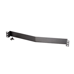 Blank Filler Panel, Angled, 19 W x 1.75&quot; H (1 rack unit)
