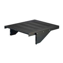 Shelf cantilevered vented 440 mm (17.5 inch) wide X 500 mm (20 inch) deep 38.6 kg (85.1 lbs) capacity black