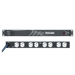 Rackmount Power, 9 Outlet, 20A, Basic Surge
