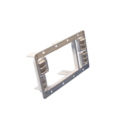 Plastic Low Voltage Mounting Plate, 3, 4 Gang