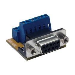 Audio/Video Connector, D-Sub, Female 9-Pin,Screw Terminal, 10 Pack