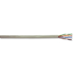 Riser Copper Cable, 4 Pair, 24 AWG MARATHON 150, Category 5e, PE/FRPVC, Red Jacket, 1,000 FT. Pop Box
