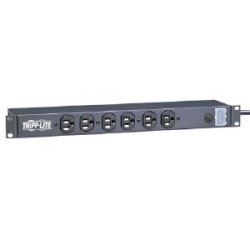 14-Outlet Economy Network Server Surge Protector, 1U Rack-Mount, 15-ft. Cord, 3000 Joules
