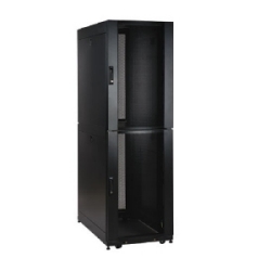 42U SmartRack Co-Location Standard-Depth Rack Enclosure Cabinet - 2 separate compartments