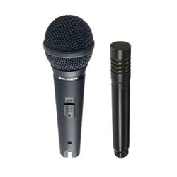 Handheld microphone, neo magnet dynamic, unidirectional