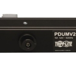 1.9 kW Single-Phase Metered PDU, 120V Outlets (28 5-15/20R), L5-20P/5-20P Adapter, 15ft Cord, 0U Vertical