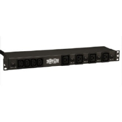 4.8/5.8kW Single-Phase 200/208/240V Basic PDU, 20 Outlets (16 C13 & 4 C19), NEMA L6-30P Input, 15 ft. Cord, 1U Rack-Mount