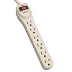 Waber-by-Tripp Lite 6-Outlet Industrial Power Strip, 4-ft. Cord