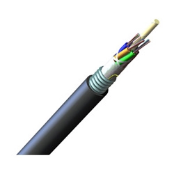 ALTOS Lite(TM) Loose Tube, Gel-Free, Single-Jacket, Single-Armored Cable, 48 fiber, Single-mode (OS2), max. attenuation 0.35 dB/km