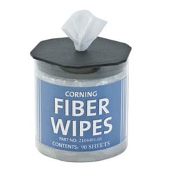 Fiber Optic Cleaning Wipes, 90 Wipes per pack, lint-free